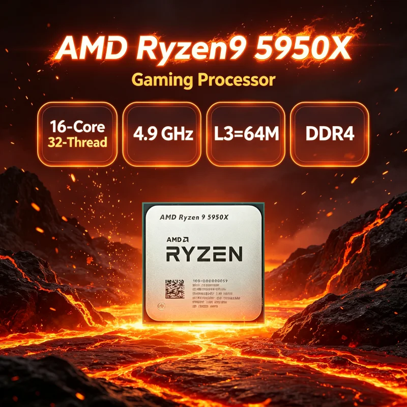 Amd Cpu Ryzen 9 - AMD Ryzen 9 5950X, но без