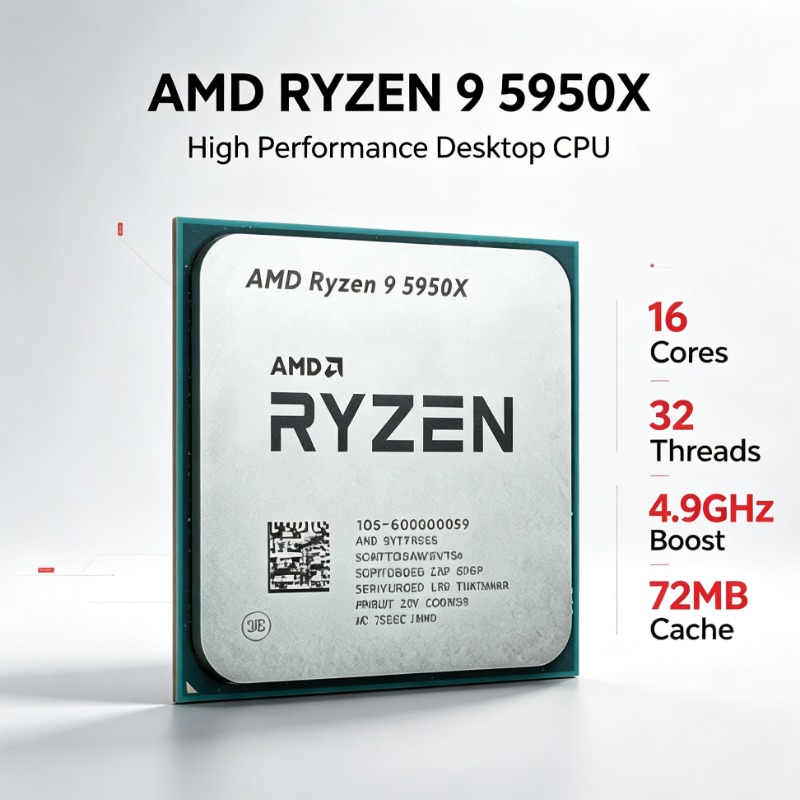 Настольный процессор AMD Ryzen – обзор и цена Amd Cpu Ryzen 9