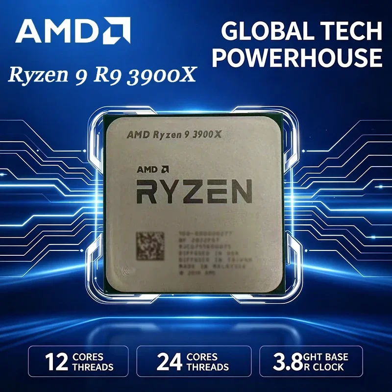 Процессор AMD Ryzen 9 3900X, 1 – обзор и цена Amd Cpu Ryzen 9