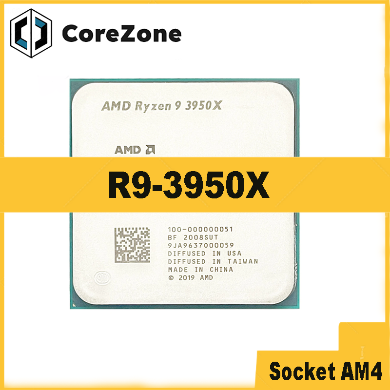 Б/у Ryzen 9 3950X R9 3950X 16- – обзор и цена Amd Cpu Ryzen 9