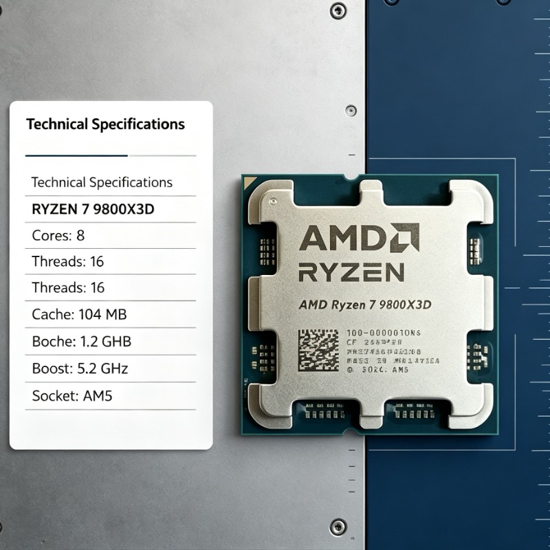 Процессор AMD Ryzen 7 9800X3D  – обзор и цена Amd Cpu Ryzen 7