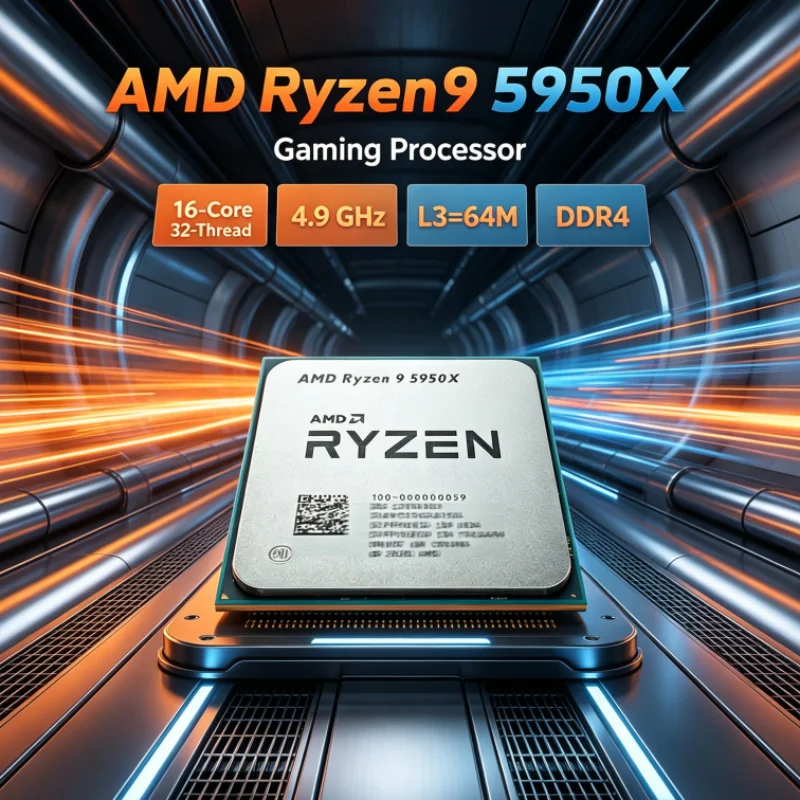 AMD Ryzen 9 5950X, но без куле – обзор и цена Amd Cpu Ryzen 9